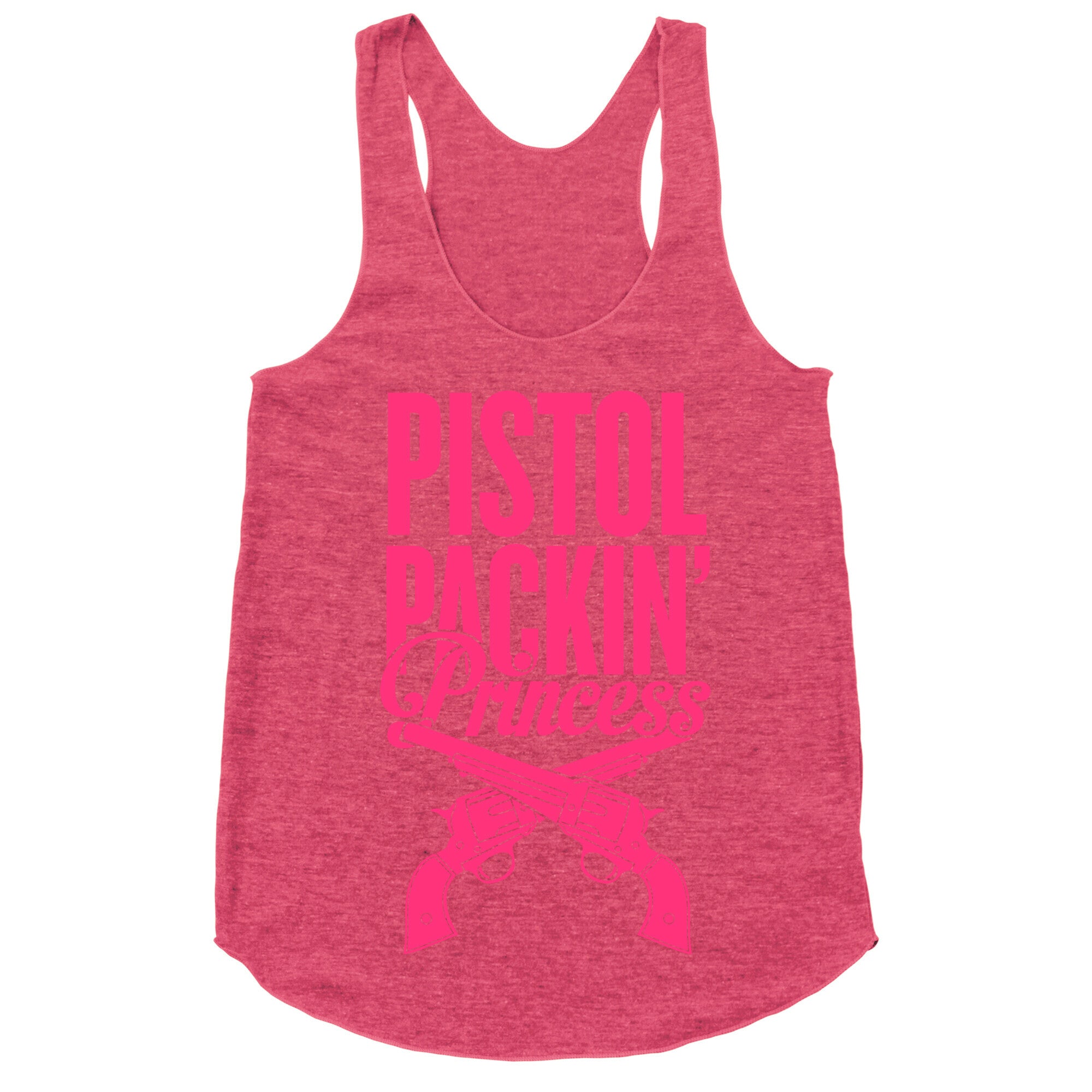Pistol Packin' Princess Racerback Tank